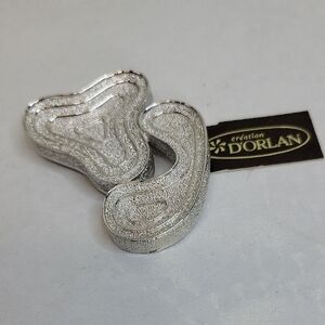 Vibtage D'Orlan Silver Brooch